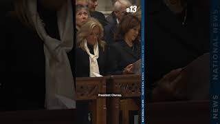 Former presidents, vice presidents attend Cheney funeral