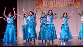 Avantika \u0026 group peforming for Barso Re at ICC Youthsava 2011