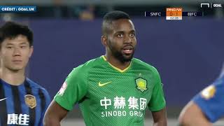 Le Premier But de Cédric Bakambu en Chine !