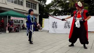 大垣熱魂セイグンジャー！！演武ショー（犬山武将隊祭）