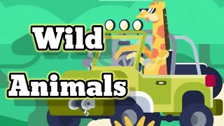 Wild Animals Name in English | Wild Animals Name for kids  #viral  #kidsvideo