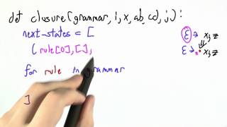 Writing Closure - Programming Languages