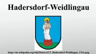 Hadersdorf-Weidlingau