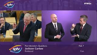 First Minister's Questions BSL - 7 February 2019