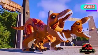 Epic Revolution battles JWE2: 6 Spiderman Indominus Rex vs 6 Therizinosaurus, what is the winner?