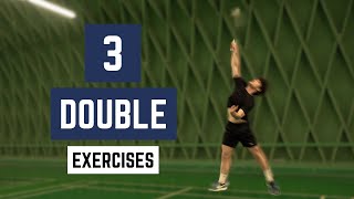 GET BETTER  at DOUBLES with these GREAT EXERCISES | Basic Feather | Badminton tutorial