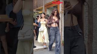 BFFs Mouni Roy and Disha Patani spotted outside a restaurant 😍 #shorts #dishapatani #mouniroy