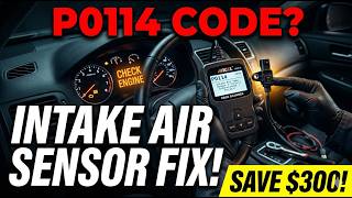 P0114 Code Fix — Intake Air Temperature Sensor Explained! Easy DIY | Save $300!