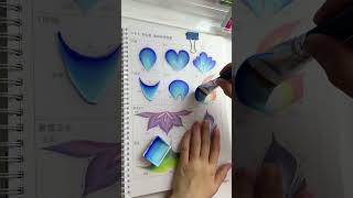 The 12 basic one-stroke techniques are the foundation of face painting 🎨