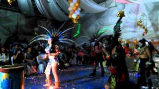 Danza Azteca en XV Años de Mitzy Garcia