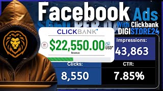 CLICKBANK! And DIGISTORE24 Facebook Ads Affiliate Marketing To Make $650/DAY Step By Step Beginners!