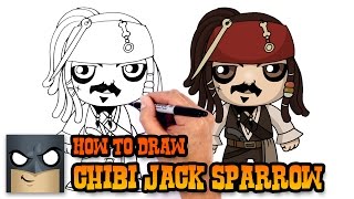 How to Draw Jack Sparrow | Pirates of the Caribbean