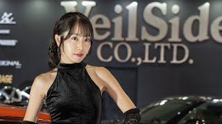 オートサロン2025　美人コンパニオン 4K VeilSide 沙倉しずか　朝比奈果歩　楓沙紀　栗原もみじ　かえるちゃん