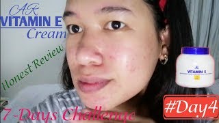 Day 4| AR VITAMIN E CREAM FROM THAILAND| 7-DAY CHALLENGE REVIEW ACCEPTED