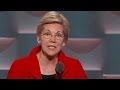 Full speech: Elizabeth Warren at 2016 Democratic Convention