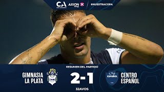 32avos: Gimnasia La Plata 2 - Centro Español 1