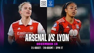 Arsenal vs. Lyon | UEFA Women's Champions League 2022-23 Matchday 5 Full Match