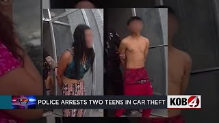 Albuquerque police arrest 2 teens after stealing bait car, involving younger siblings on joy ride