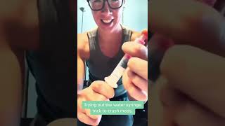 [NURSE HACK] Trying the syringe trick to crush meds