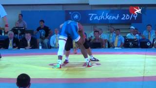 74 KG Round 2 - Jordan Burroughs (USA) vs Yunseok Lee (KOR)