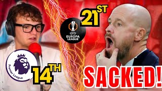 ERIK TEN HAG SACKED! FULL REACTION - Plus Ballon D'or Reaction