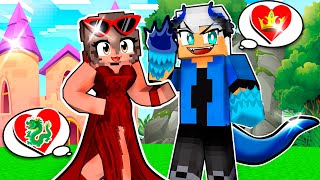 PRINCESA E DRAGÃO O AMOR PROIBIDO no Minecraft