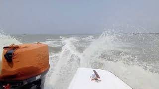 পেকুয়া মগনামা ঘাট টু কুতুবদিয়া বড়ঘোপ ঘাট #sea #speedboat #water