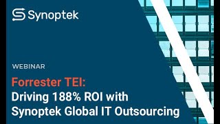 On-demand Webinar - Driving 188% ROI with Global IT Outsourcing: Total Economic Impact™