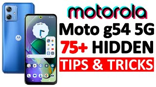 Motorola g54 75+ Tips, Tricks & Hidden Features | Amazing Hacks - THAT NO ONE SHOWS YOU 🔥🔥🔥
