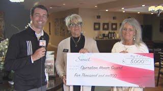 Operation Honor Guard: Sunset Funeral Home donates to organization of employee's brother