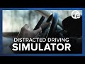 Driving simulator at Wayne State University measures danger levels of texting while driving