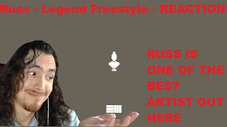 Russ - Legend Freestyle - REACTION - ONE OF THE BEST RIGHT NOW