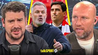 "UNFAIR!" Crook and Ashton REACT To Jamie Carragher's CONCERNS over Liverpool Hiring Andoni Iraola!