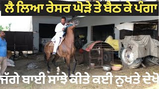 Racer horse,,,,ਜੱਗੇ ਬਾੲੀ ਦੀ ਰੇਸਰ ਘੋੜੀ