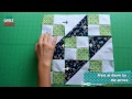 Jacob' s Ladder Quilt Block Tutorial