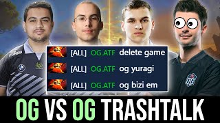 OG vs OG Ultimate Trashtalk Battle — ATF, Ceb, w33 vs Yuragi, BZM