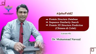 AlphaFold 2 | Protein 3D Structure Prediction by Chimera & Colab | Lecture 45 | Dr. Muhammad Naveed