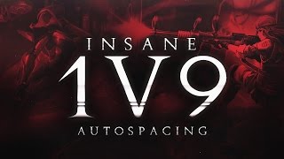 Gosu - INSANE 1V9 AUTOSPACING (LEAGUE OF LEGENDS)