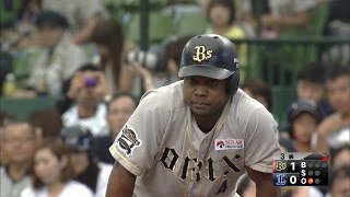 【プロ野球パ】鮮やかに逆方向へ！ヘルマンの先制タイムリー 2015/09/23 L-Bs