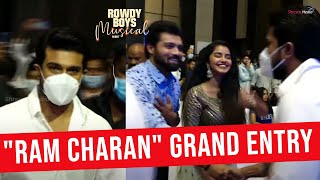 Ramaraju "Ram Charan" Grand Entry @ Rowdy Boys Musical Night | Shreyas Media