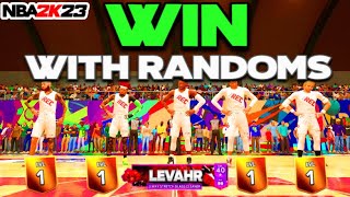 5 TIPS TO WIN REC WITH RANDOMS FOR CENTERS IN NBA 2K23! YOU WILL CARRY BUMS!