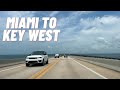 Miami to Key West Drive in June 2023