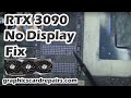 RTX 3090 Repair Faulty Memory Fix - No Display Fix - GPU Core Reflow.