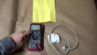 How to Test Top Load Samsung Lid Lock Switch Assembly with Ohmmeter