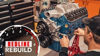 Ford 289 V-8 engine time-lapse rebuild (Fairlane, Mustang, GT350) | Redline Rebu