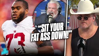 New York Media BURIES Evan Neal For Criticizing Giants "Burger Flipper" Fans | Pat McAfee Reacts