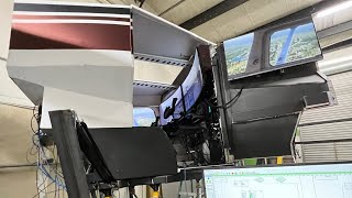 Totally immersive 6DOF flight simulator that I entirely built myself