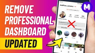 How to Remove PROFESSIONAL DASHBOARD on Instagram 2024 - After NEW UPDATE