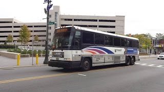 NJT MCI D4000 #8853 on the 190 to New York via Union City (Inside) in HD