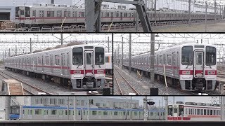 【30000系31609F・31409F分割留置、200系205F・60000系61601F・10030系11032F・6050系6175F入場中】ミクリ偵察20181019